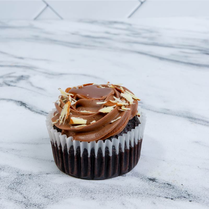 Dark Chocolate with Salted Caramel and Roasted Almonds