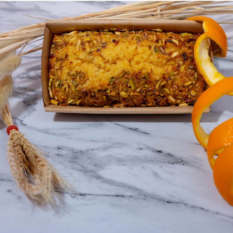 Orange & Pistachio Loaf